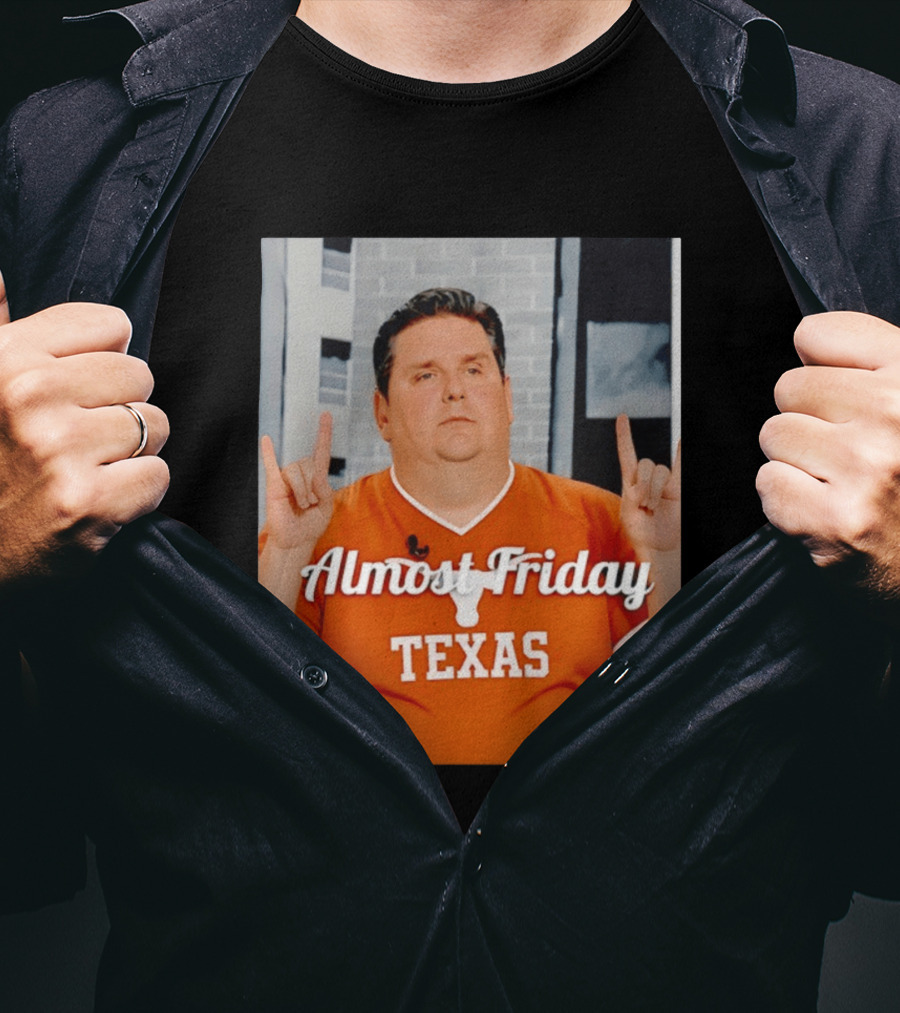 Almost Friday Texas Longhorn Hook 'EM T-Shirt