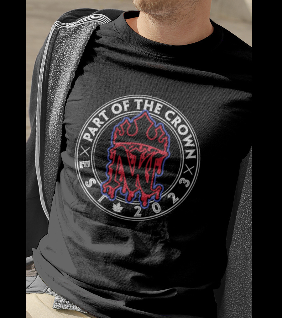 Part Of The Crown Est 2023 N Drip Streetwear T-Shirt