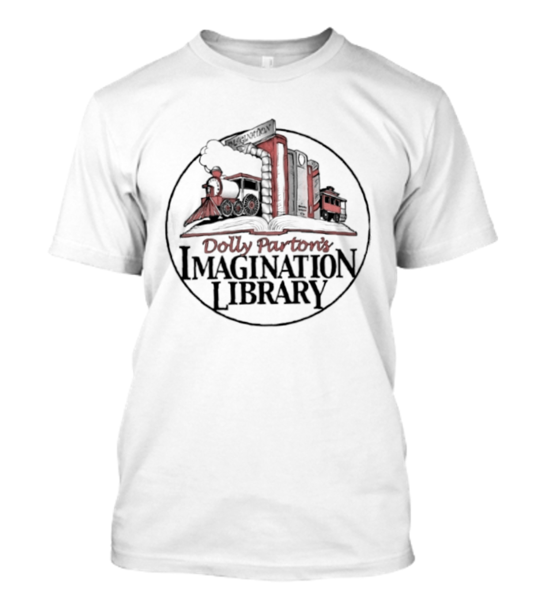 Dolly Parton's Imagination Library Train T-Shirt