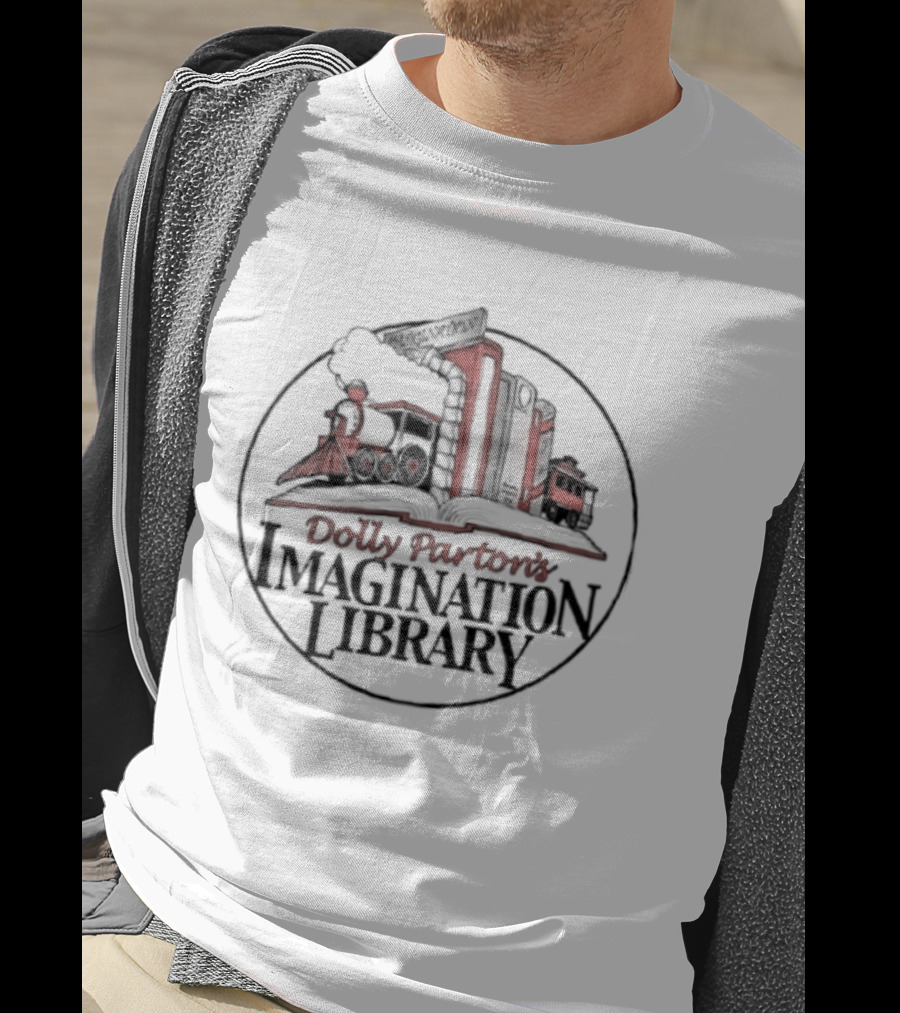 Dolly Parton's Imagination Library Train T-Shirt