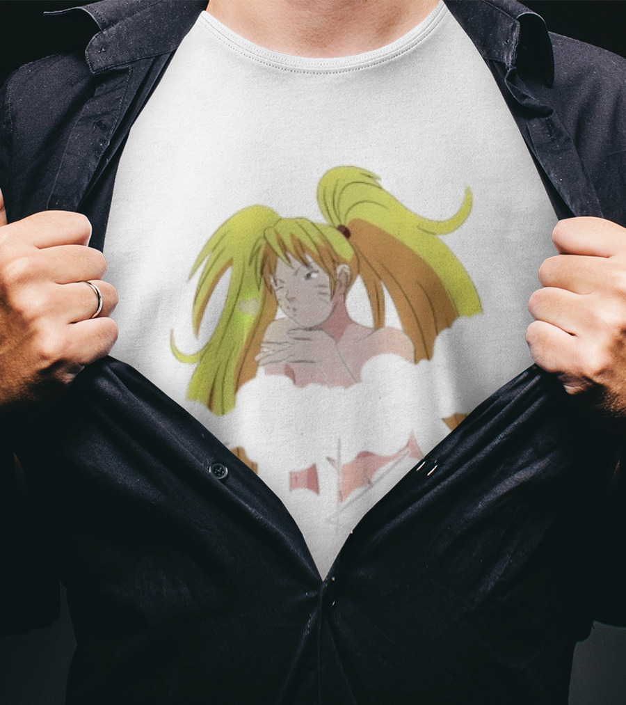 Best Hoe Kage Naruto Uzumaki Anime Hokage Manga Hair T-Shirt