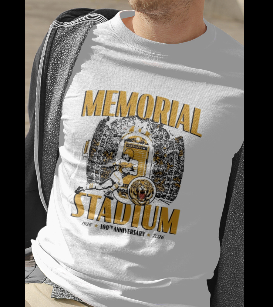 Memorial Stadium Missouri Tigers Football 100th Anniversary 1916 2016 T-Shirt