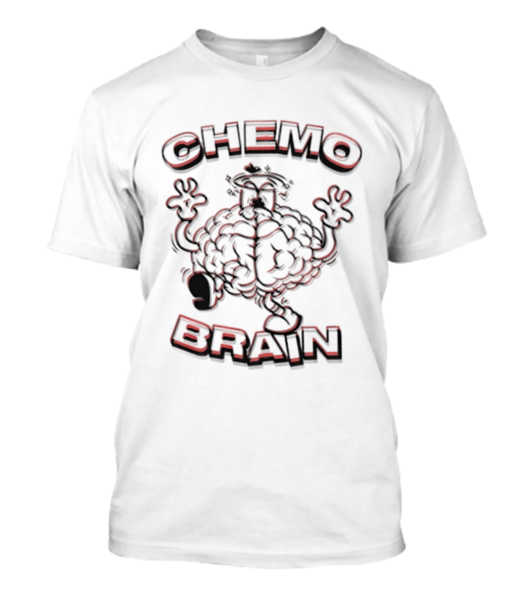 Chemo Brain Pink Social Club Cancer Hater T-Shirt