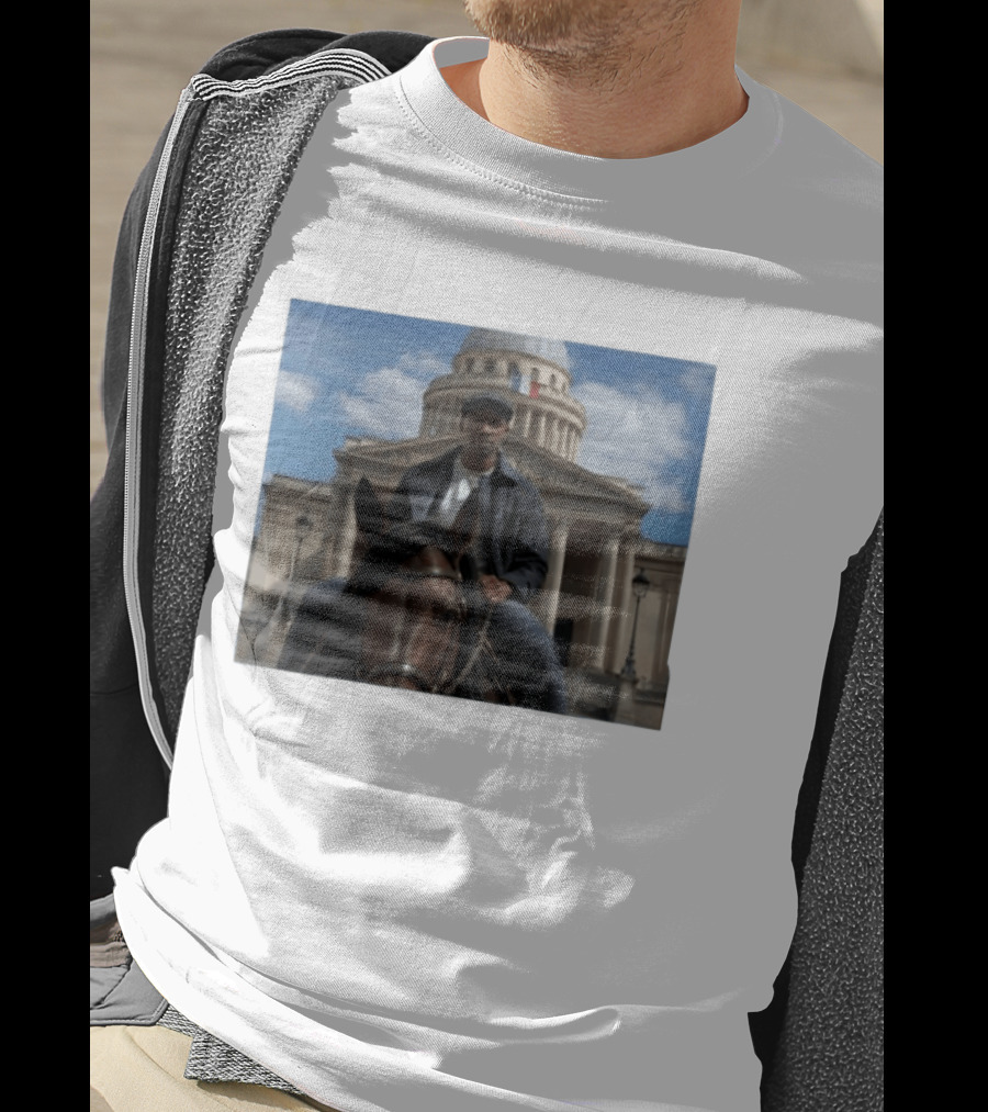 Dolly Parton Lupin Part 4 Assane Diop Horse Riding Pantheon Paris Netflix Series T-Shirt