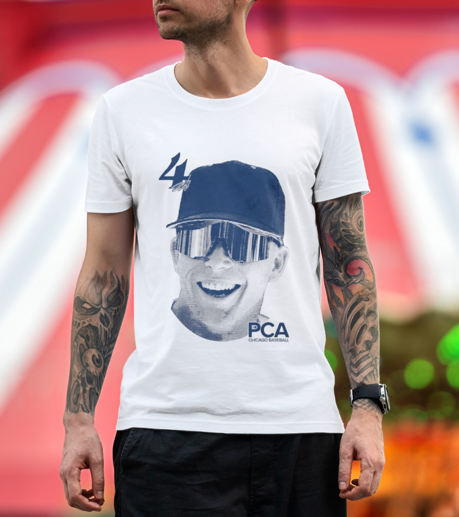 PCA 4 Pete Crow Armstrong Chicago Cubs Baseball T-Shirt
