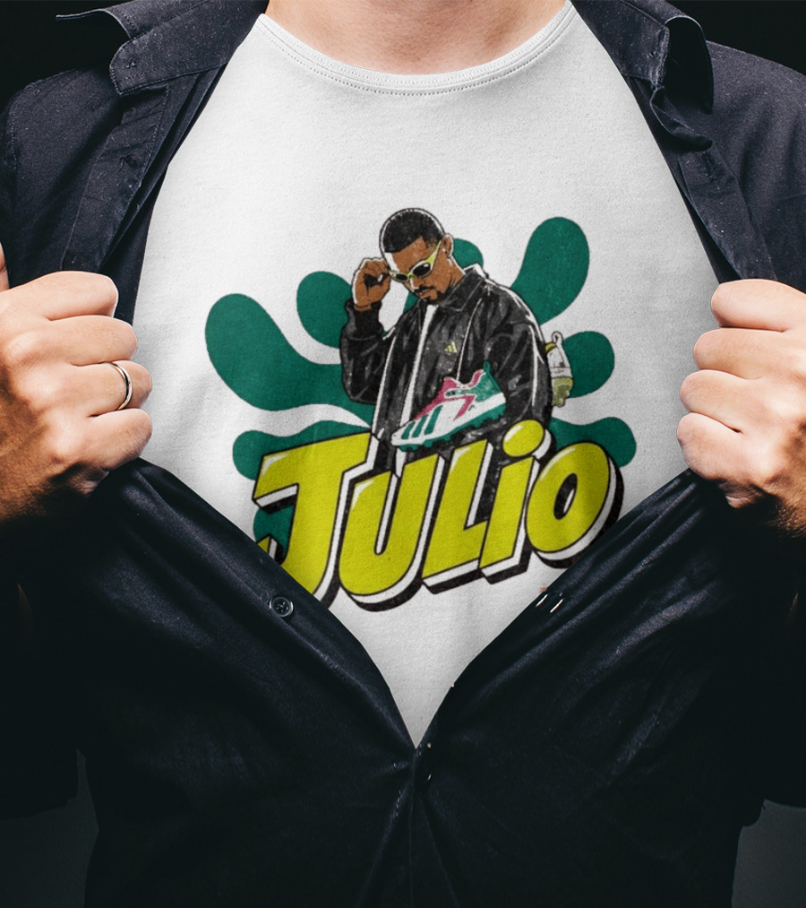 Julio Sneaker Style Hispanic Heritage Mariners T-Shirt