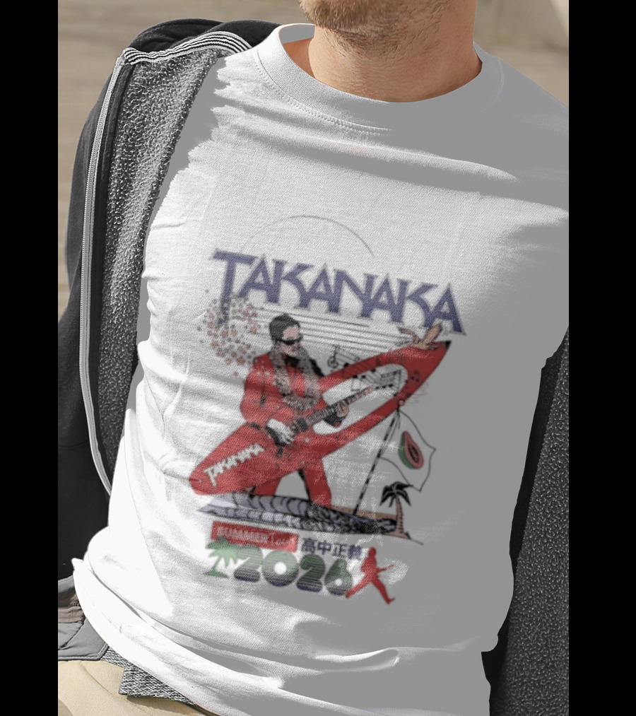 Takanaka Summer Tour 2026 Masayoshi Takanaka Guitar T-Shirt
