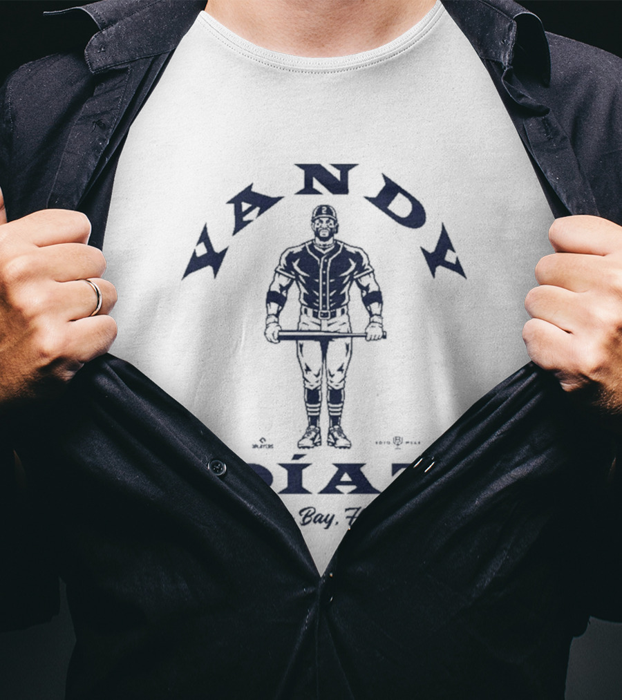 Yandy Díaz Tampa Bay Florida Strong Hitter T-Shirt