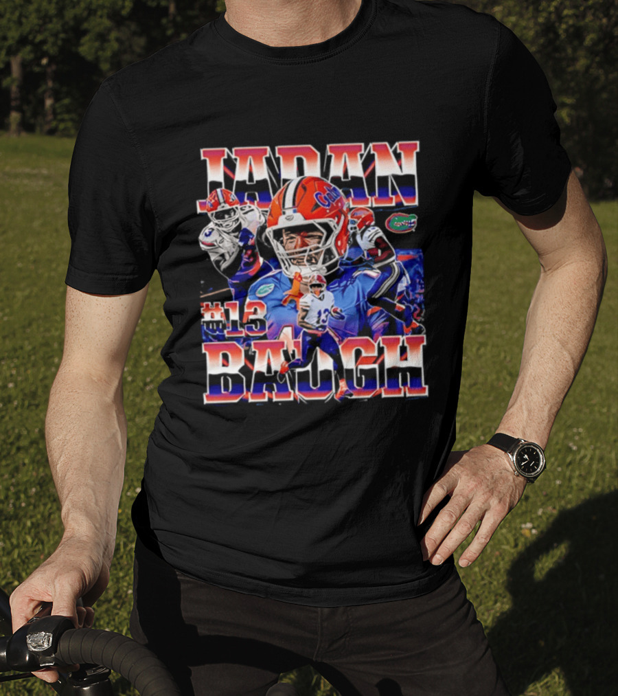 Jadan Baugh Florida Gators #13 NCAA Football Player Collage T-Shirt