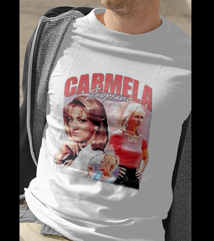 Carmela Soprano Character Collage T-Shirt