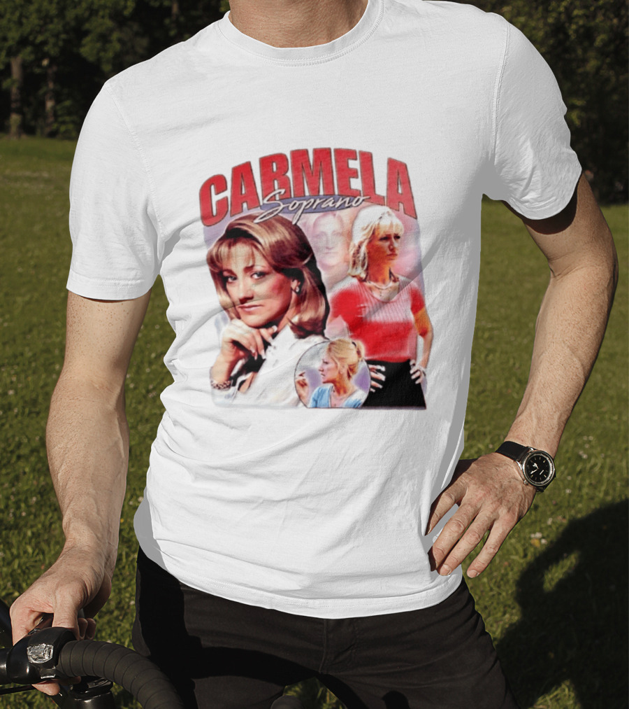 Carmela Soprano Character Collage T-Shirt
