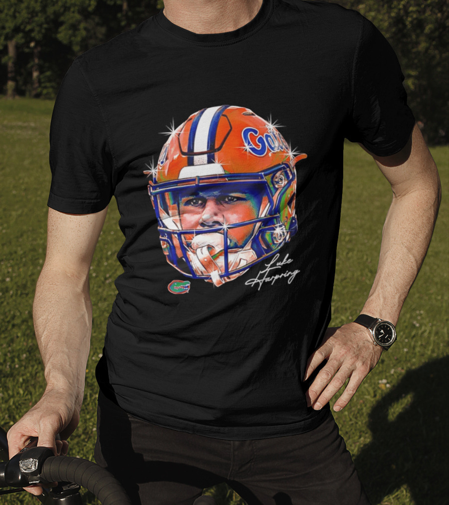 Florida Gators NCAA Football Helmet Swag Head T-Shirt
