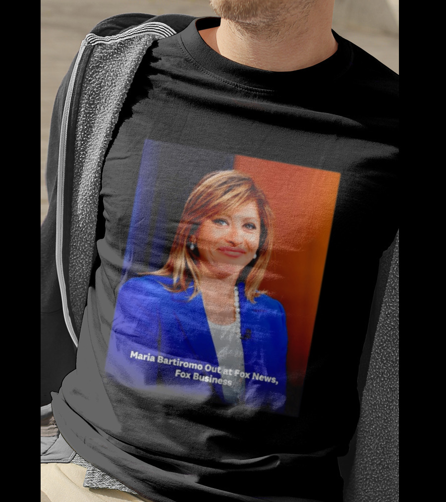 Maria Bartiromo Departure Fox Business News Media T-Shirt