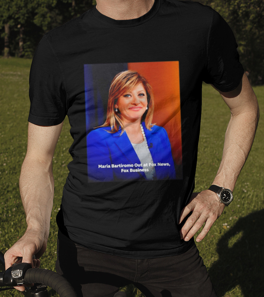 Maria Bartiromo Departure Fox Business News Media T-Shirt