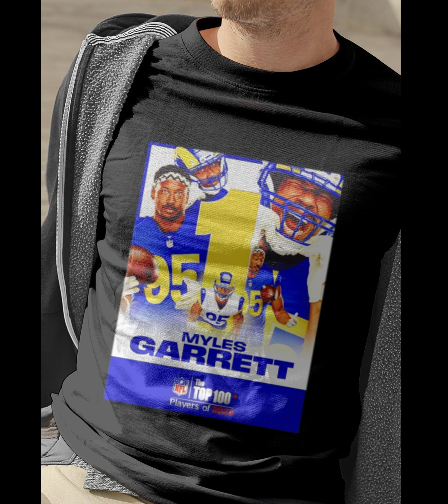 Myles Garrett Rams NFL Top 100 Players 2026 T-Shirt