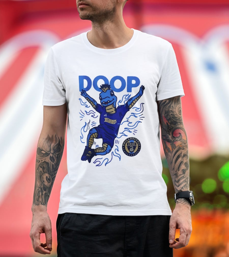 Philadelphia Union Phang Doop Celebration Bimbo Soccer T-Shirt