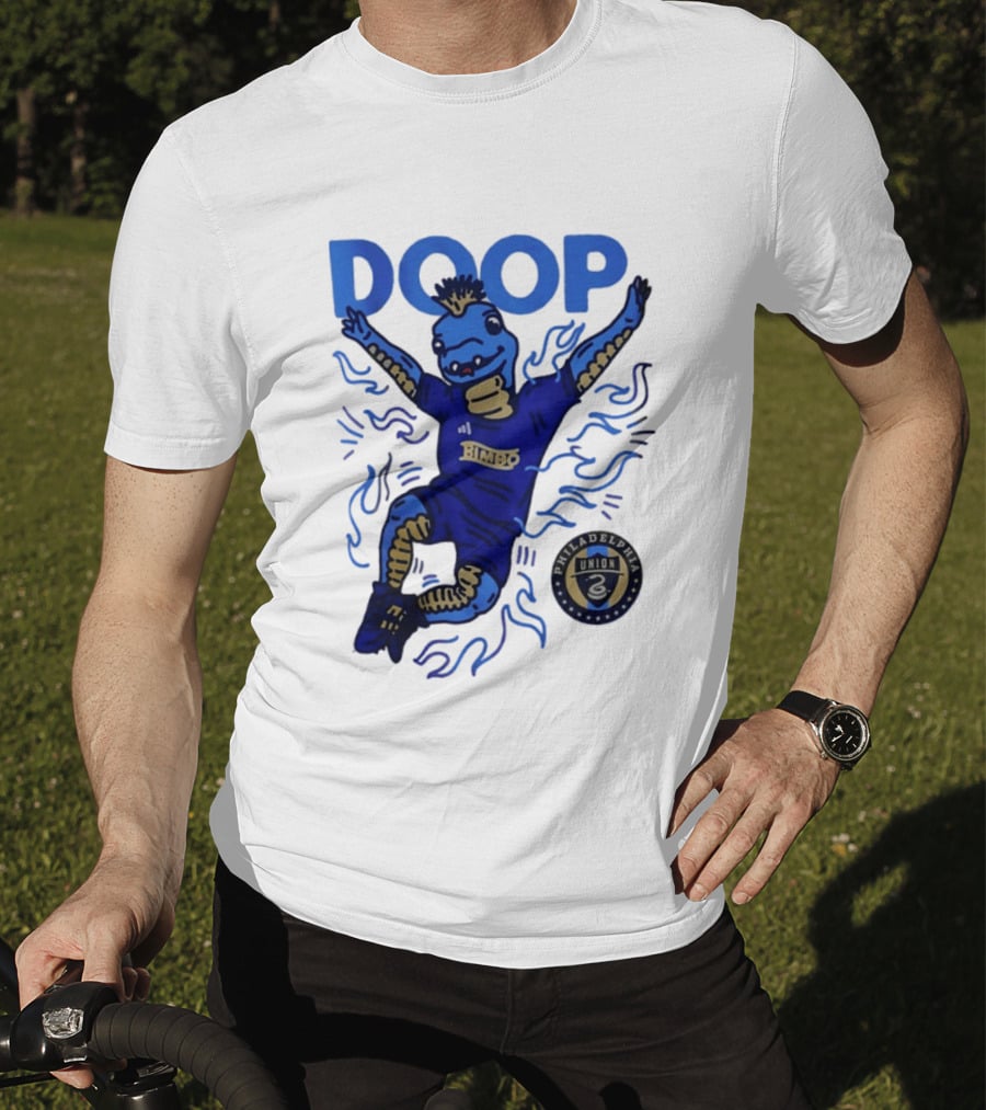 Philadelphia Union Phang Doop Celebration Bimbo Soccer T-Shirt
