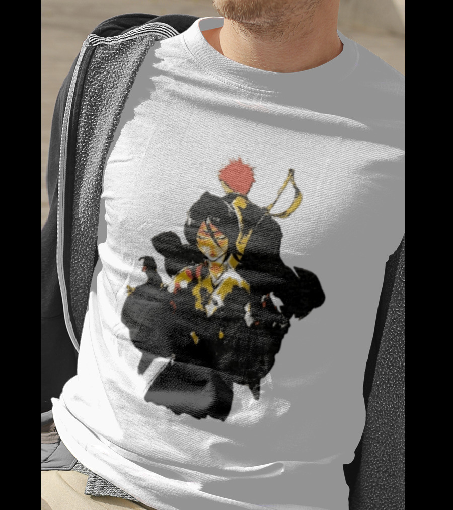 Rukia Kuchiki And Ichigo Kurosaki Spirit Battle Bleach Anime Fan Favorite Characters T-Shirt