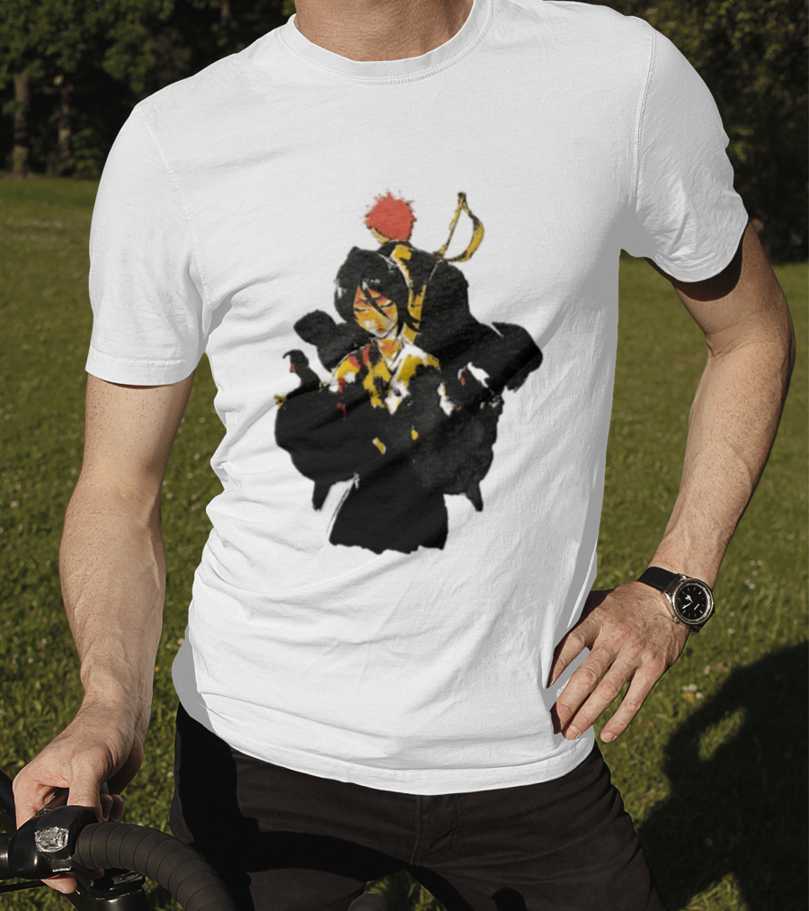 Rukia Kuchiki And Ichigo Kurosaki Spirit Battle Bleach Anime Fan Favorite Characters T-Shirt
