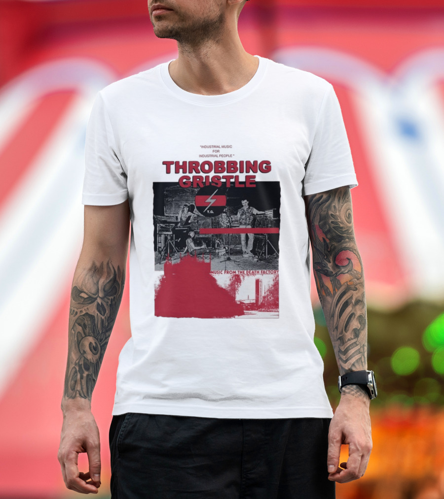 Throbbing Gristle T.G. Industrial Music From The Death Factory T-Shirt