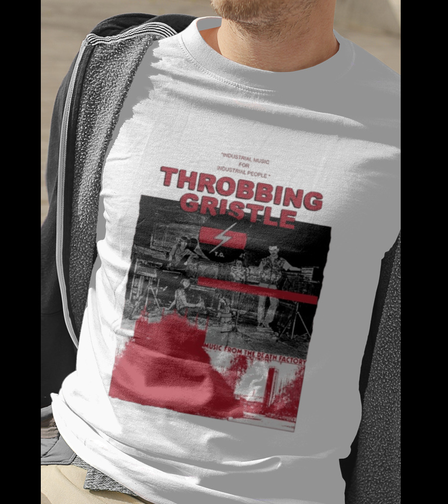 Throbbing Gristle T.G. Industrial Music From The Death Factory T-Shirt