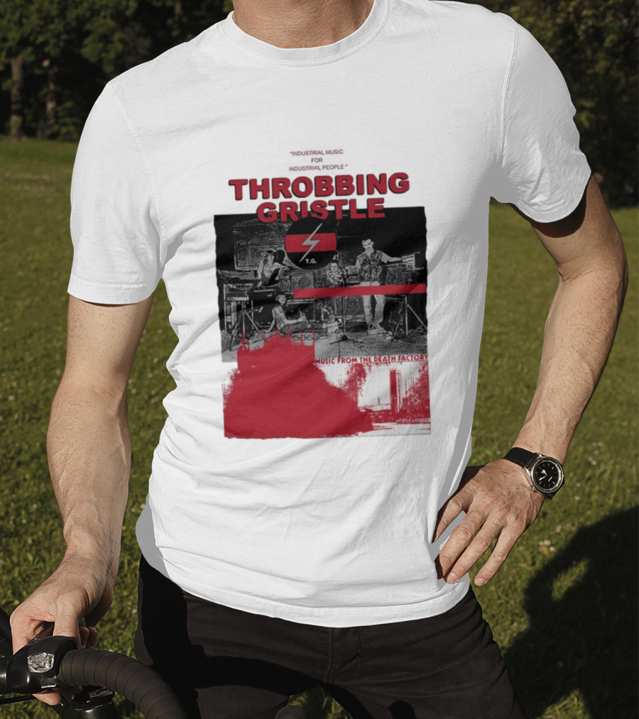 Throbbing Gristle T.G. Industrial Music From The Death Factory T-Shirt