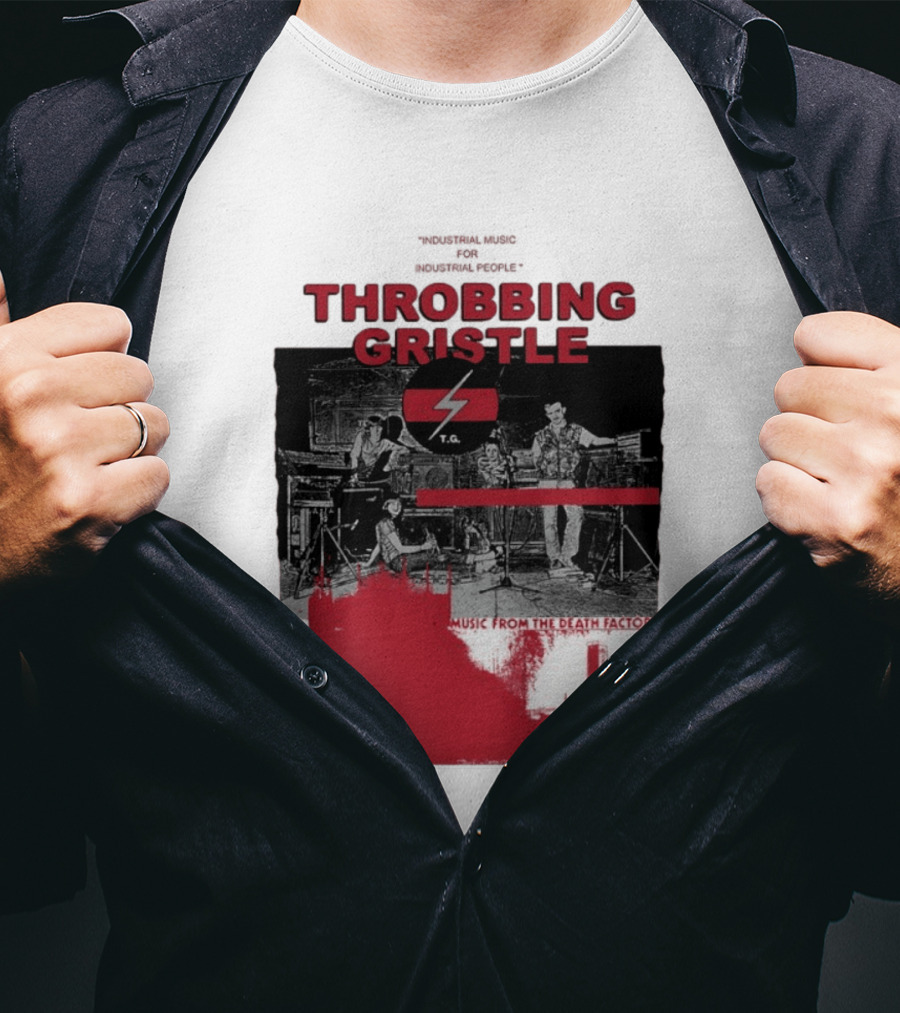 Throbbing Gristle T.G. Industrial Music From The Death Factory T-Shirt