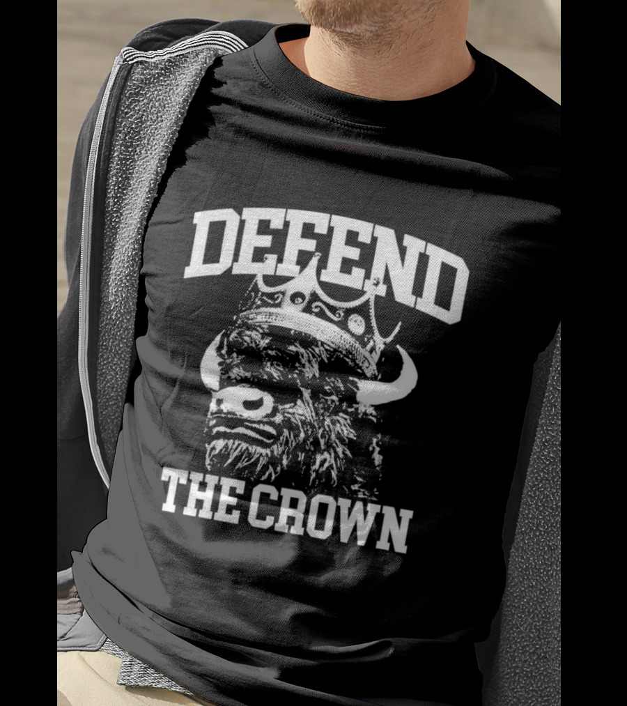 Defend The Crown Bull Head T-Shirt