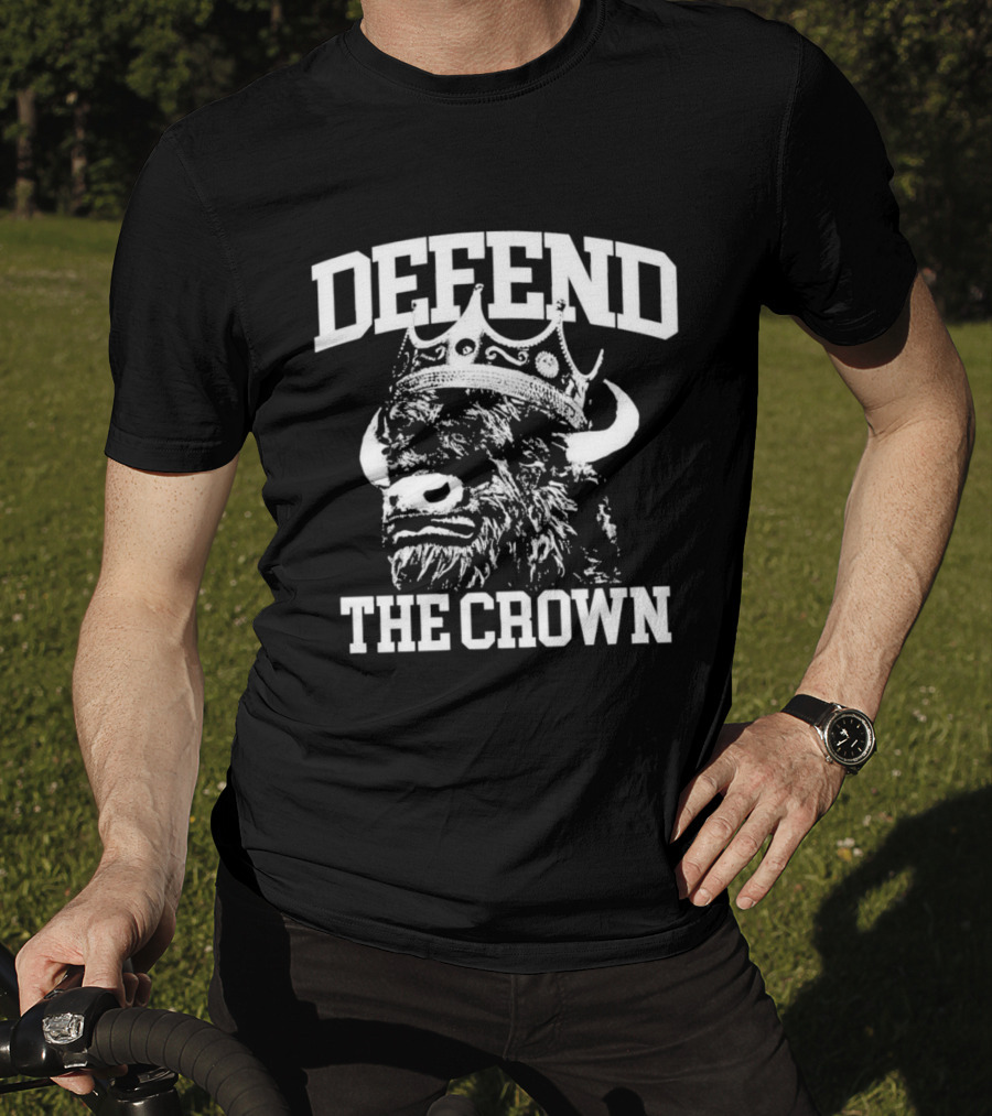Defend The Crown Bull Head T-Shirt