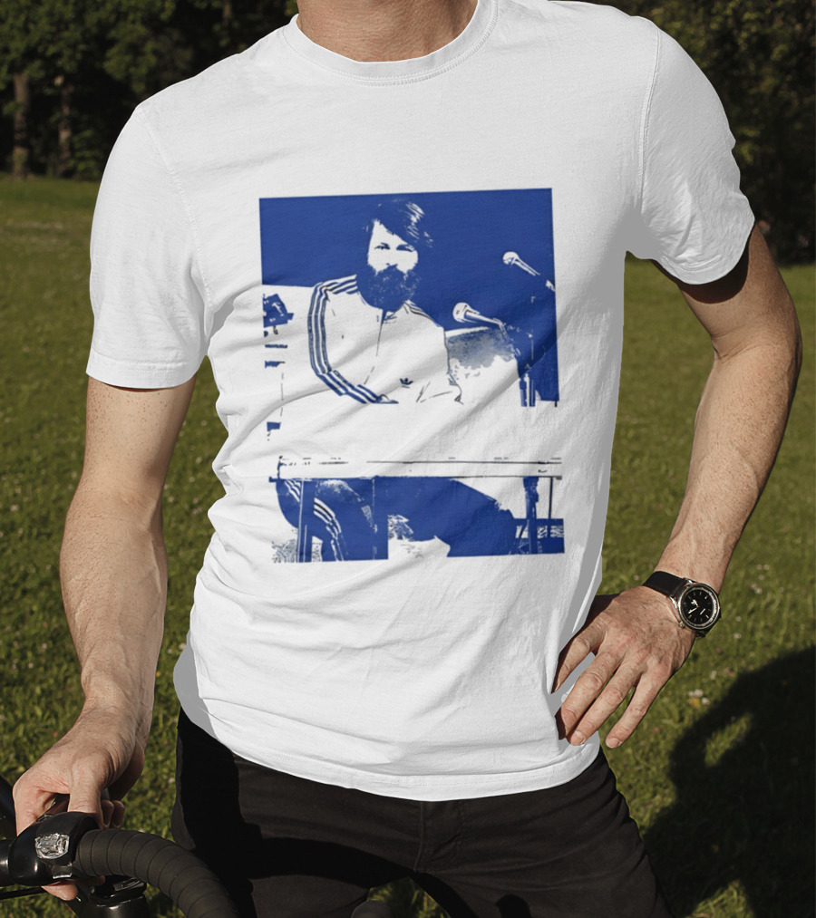 Brian Wilson Piano Microphone Live Performance T-Shirt