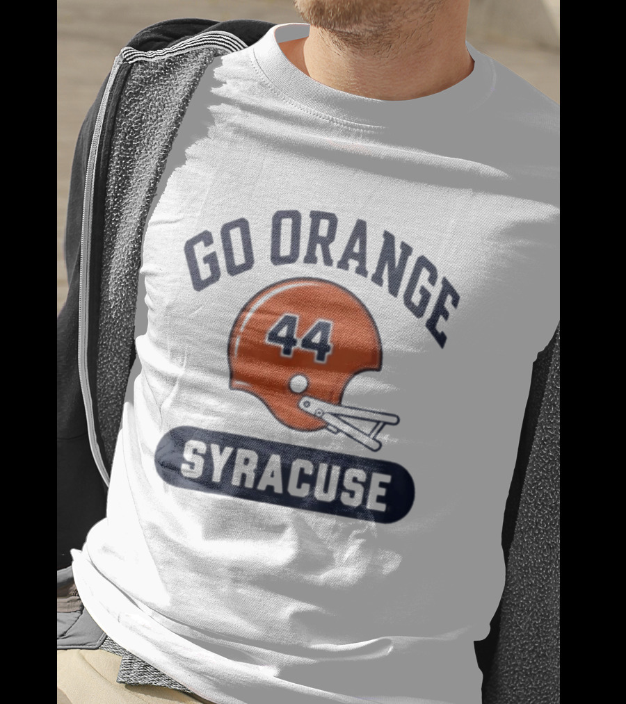 Go Orange 44 Syracuse Helmets Football T-Shirt