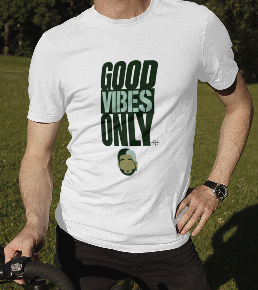 Good Vibes Only Eugenio Suárez Mariners Baseball MLB T-Shirt