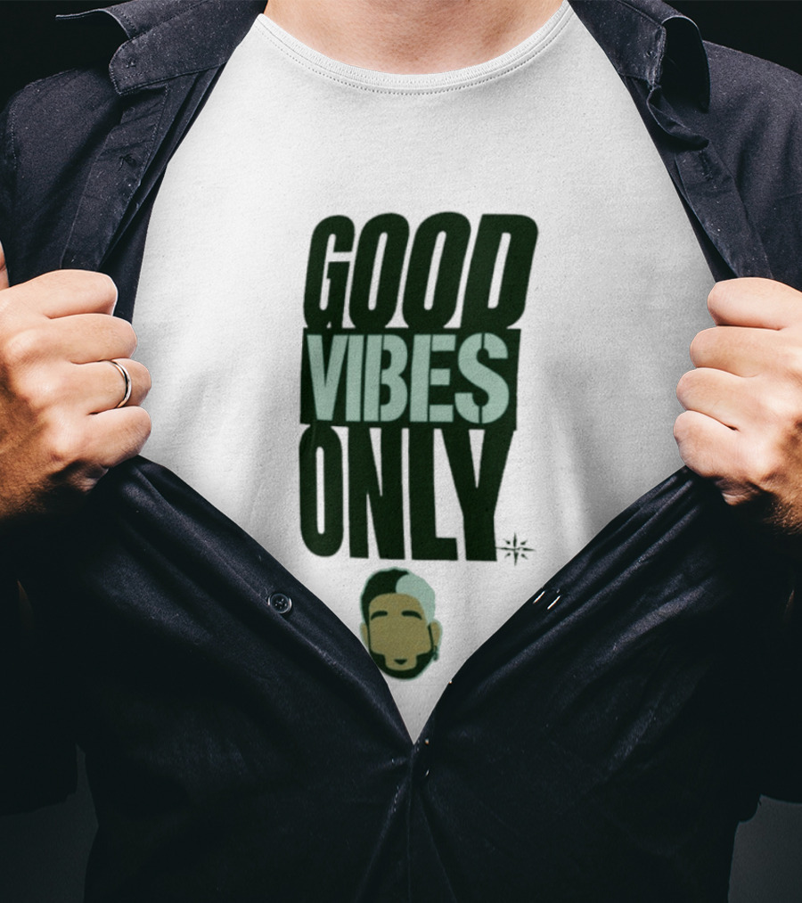 Good Vibes Only Eugenio Suárez Mariners Baseball MLB T-Shirt