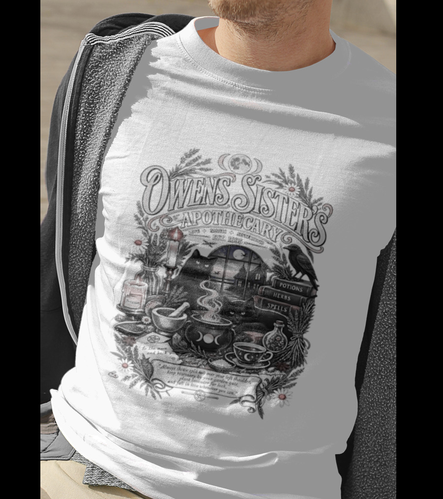 Owens Sister's Apothecary Est 1995 Candles And Herbs T-Shirt