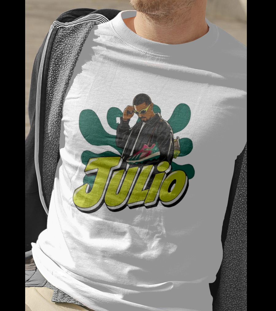 Seattle Mariners Julio Rodriguez Sneaker T-Shirt