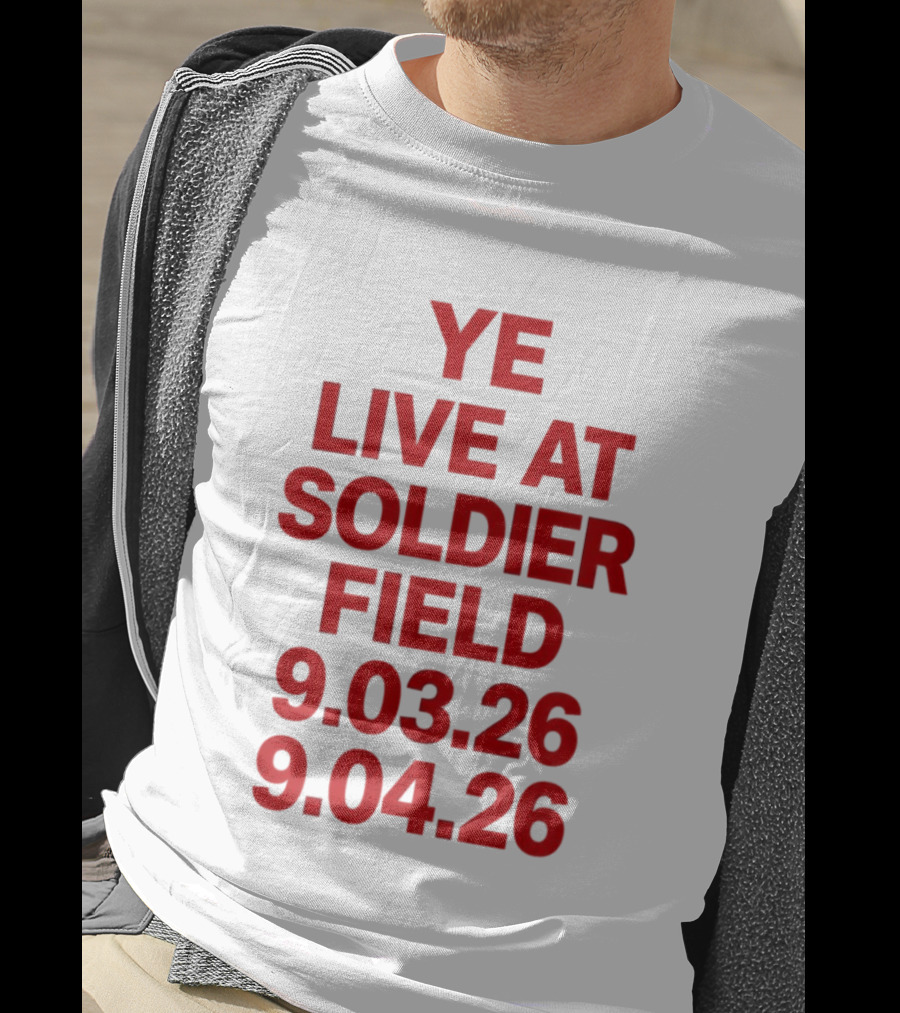 Ye Live At Soldier Field 9.03.26 9.04.26 T-Shirt