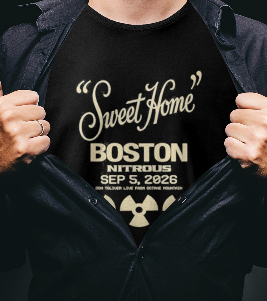 Sweet Home Boston September 5 2026 TD Garden Massachusetts Concert T-Shirt