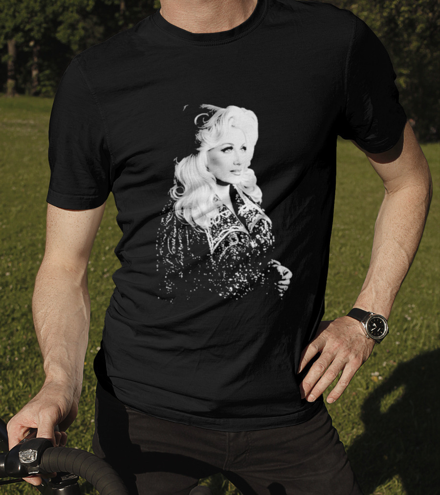Glamorous Dolly Parton Vintage Style Image T-Shirt