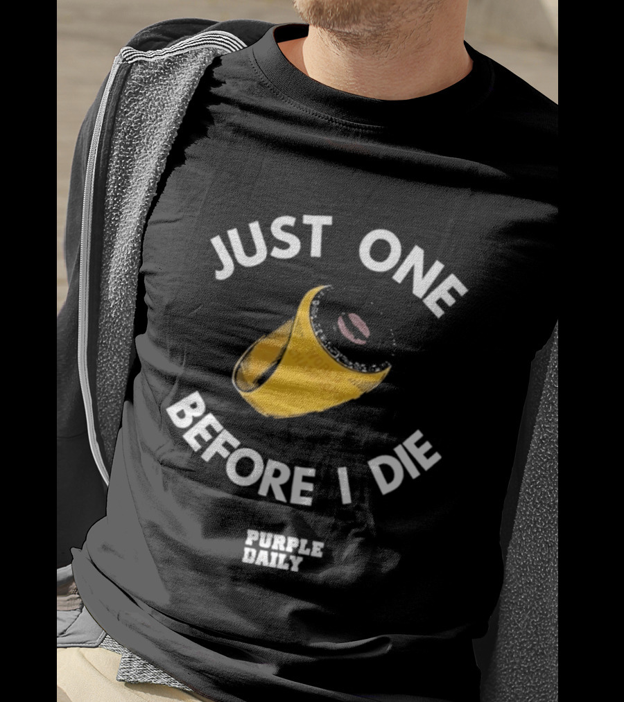 Just One Before I Die World Champions Ring Purple Daily T-Shirt