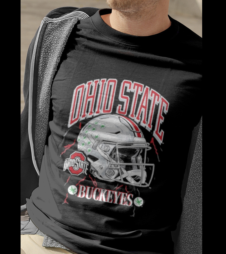 Ohio State Buckeyes 2026 College Gameday Football Helmet Buckeyes T-Shirt