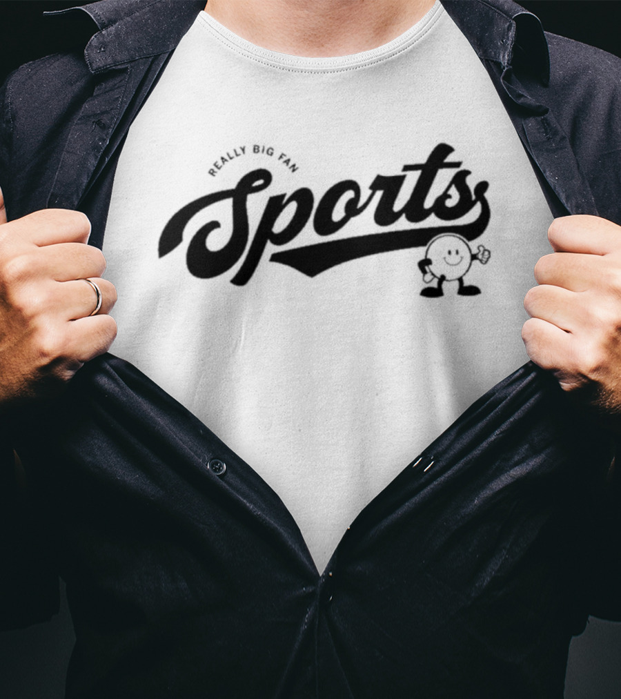 Really Big On The Sports Script T-Shirt