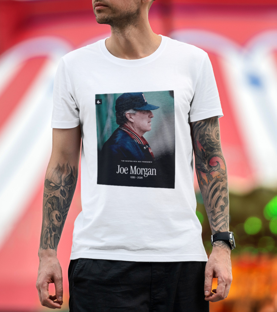 Boston Red Sox Honor Joe Morgan 1930 2026 MLB Memoriam T-Shirt