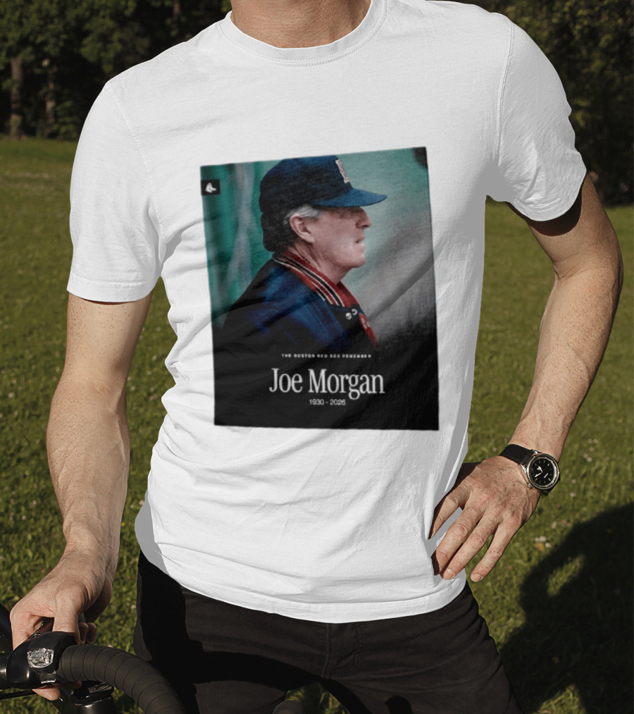 Boston Red Sox Honor Joe Morgan 1930 2026 MLB Memoriam T-Shirt