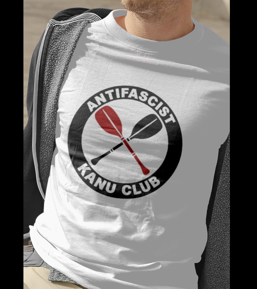 Antifascist Kanu Club Paddles T-Shirt
