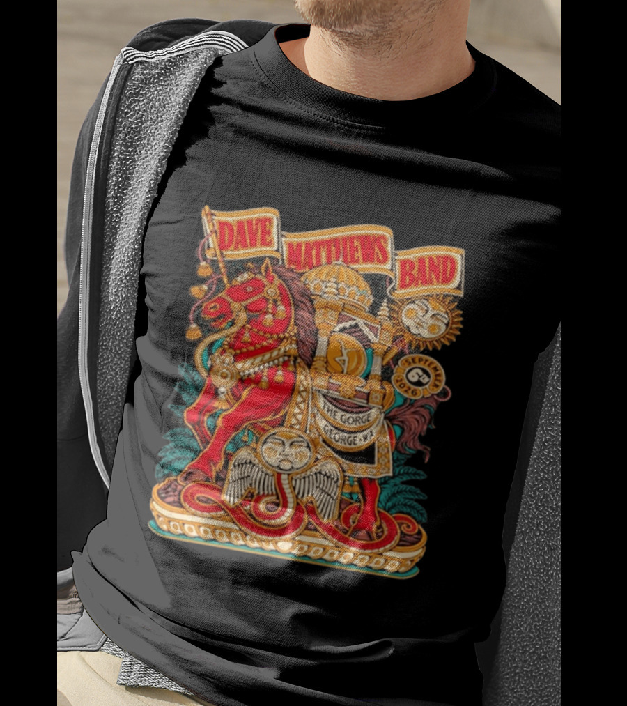 Dave Matthews Band The Gorge Amphitheatre George WA September 6th 2026 T-Shirt