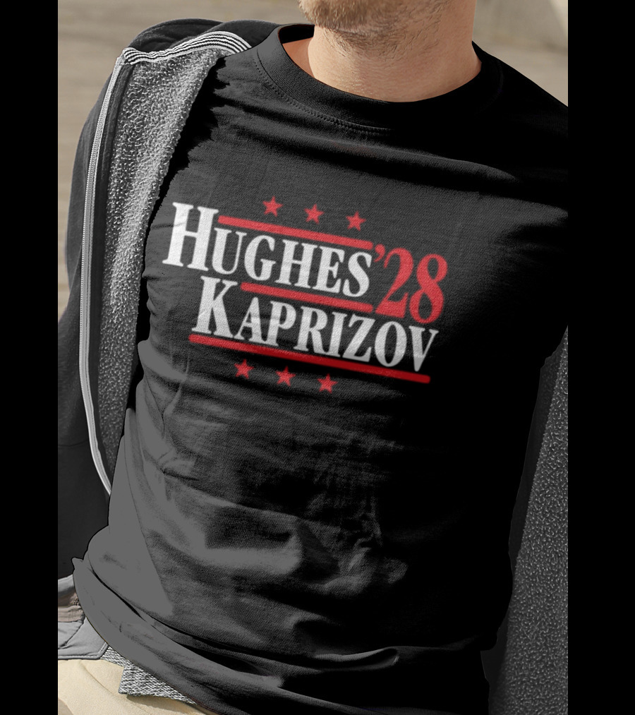 Hughes Kaprizov 28 Minnesota Wild NHL Hockey T-Shirt