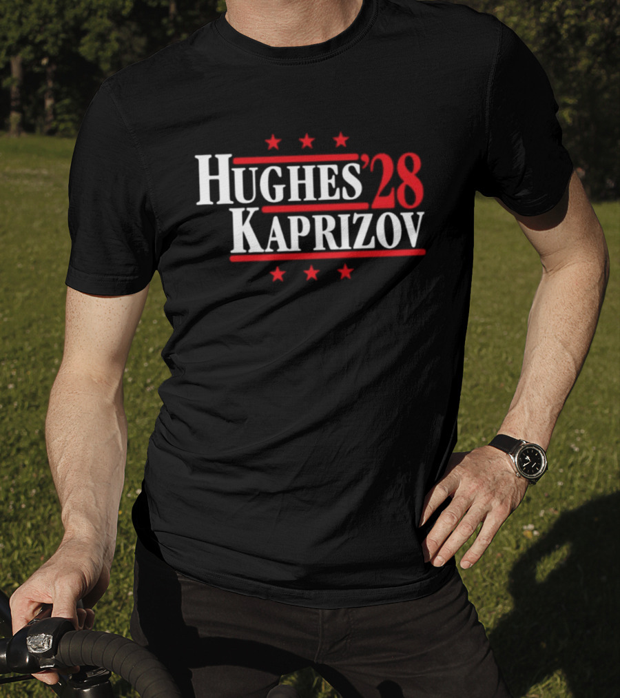 Hughes Kaprizov 28 Minnesota Wild NHL Hockey T-Shirt