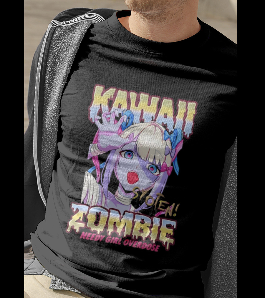 Kangel Needy Girl Overdose Kawaii Syoten Zombie Anime T-Shirt