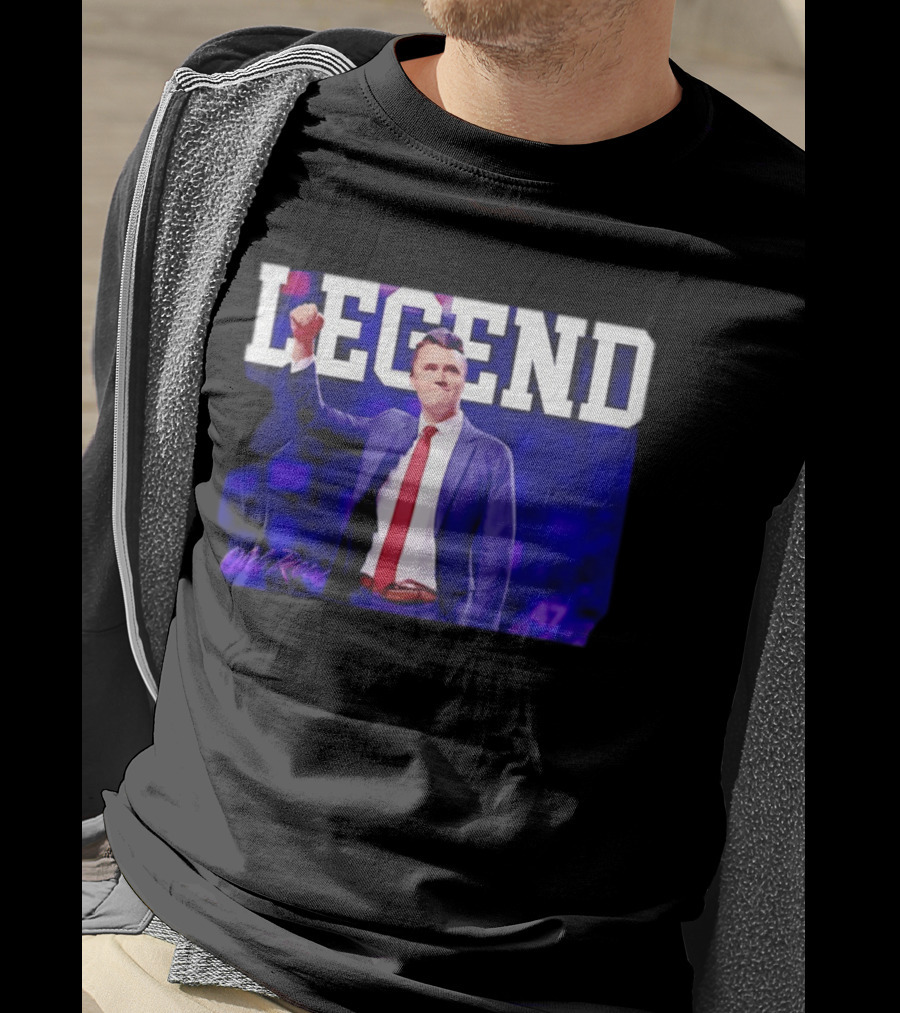 Charlie Kirk Old Row Legend 47 T-Shirt