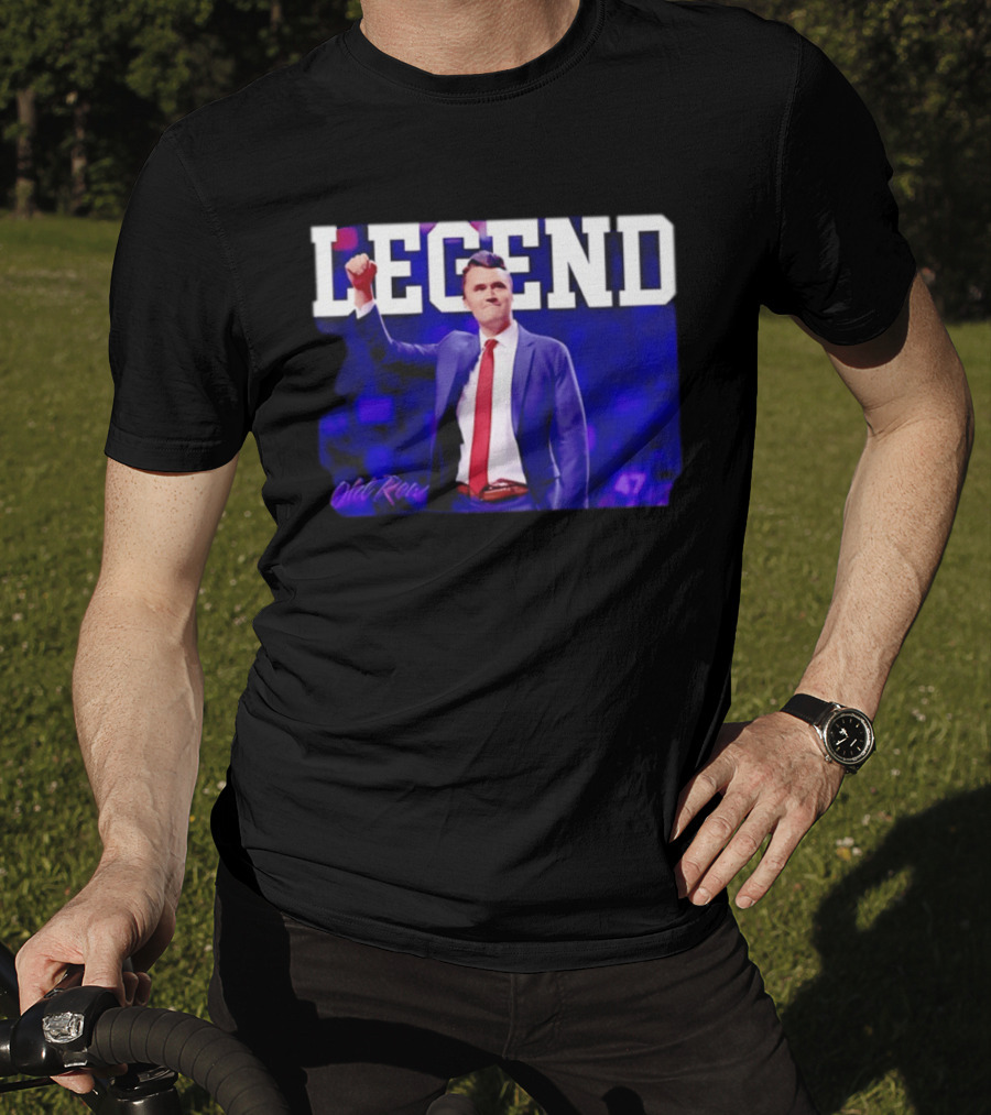 Charlie Kirk Old Row Legend 47 T-Shirt